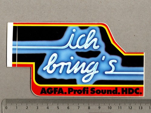 Aufkleber sticker agfa ich - aufkleber/sticker,