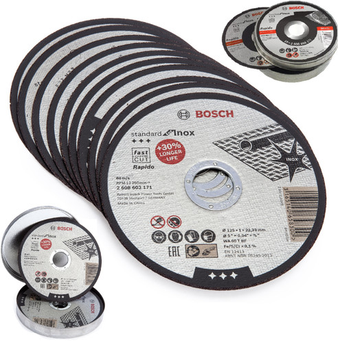 Bosch trennscheibe 125 inox - bosch, mm