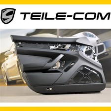 TOP+ORIG. Porsche Panamera Tür-Verkleidung Leder schwarz /Innenausstattung Teile