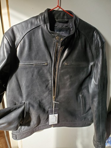 Herren lederjacke biker - lederjacke, style