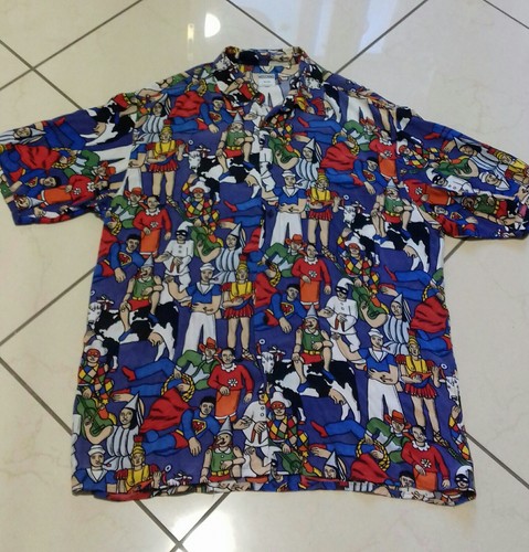 Moschino vintage hawaii shirt - moschino,