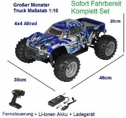 Rtr 4x4 monster - rtr,