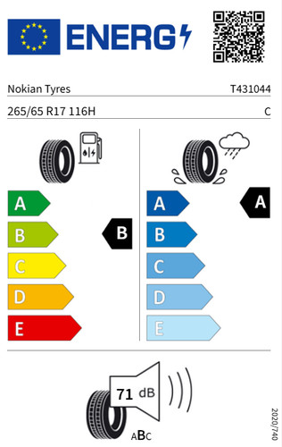 Nokian wetproof suv 265 - suv, 265/65