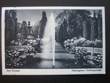 AK "Bad Pyrmont - Palmengarten, Verlobungslaube" gel. 1941 (E 220)