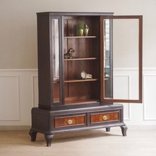 Antike Vitrine Glasschrank