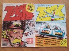 2 Zack-Hefte: Nr. 37 + 38 von 1973