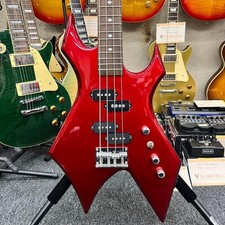 BC Rich Warlock Bass Red