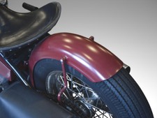 150mm/1mm rund Stahlfender