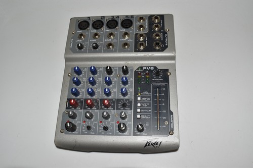 Peavey pv6 compact - peavey, compact-mixer