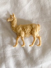 Vintage Figur / Spielfigur Lama / Alpaka 6 x 5 cm