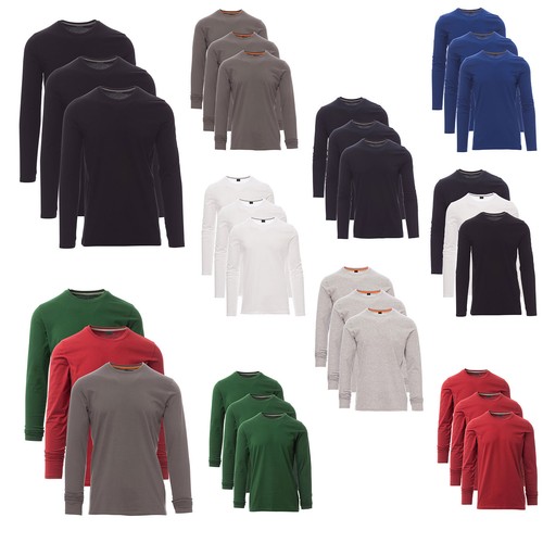 Herren langarm shirt - shirt, pack