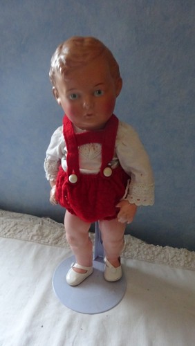 Schöner antiker puppenjunge - schöner,
