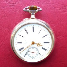 HERREN TASCHENUHR, Silber