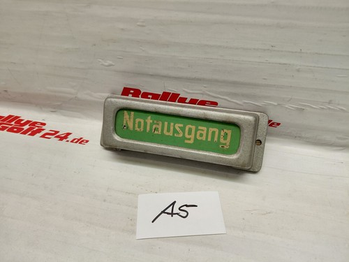 Ddr schild notausgang - schild,