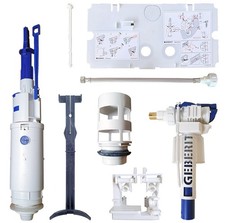 Geberit Ersatzteile-Set für Twinline UP Spülkasten, Bj 1997-2002, m.Flexschlauch