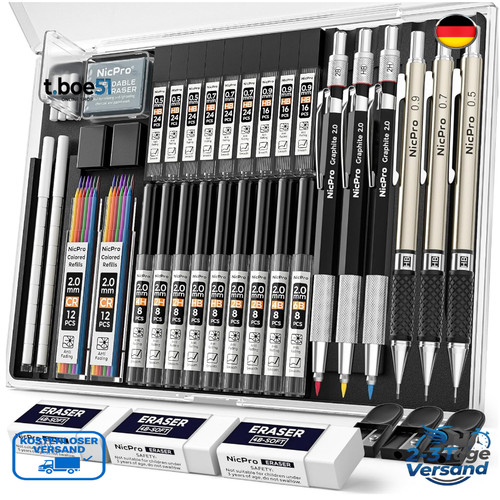 Nicpro druckbleistift set - druckbleistift,