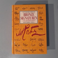 Bronze Signaturen und Gießereimarken. G. Hillenbrand - 8000+ Künstler Battenberg