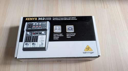 Behringer xenyx 302usb mixer - behringer,