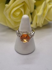 Sterling Silber Madeira Citrin