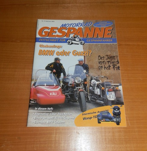 Motorrad gespanne mai - motorrad, mai/juni