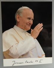 Autogramm Papst Johannes