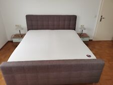 Schlafzimmer Komplet |Bett|Kleiderschrank|Nachtkonsole|Nachttischlampen