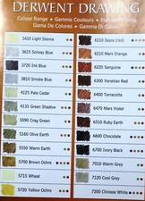 Derwent Drawing  24 einzelne