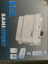 SFA Sanispeed Heavy Duty Schmutzwasserpumpe Waschbecken Dusche Bad Bidet Geschirrspüler