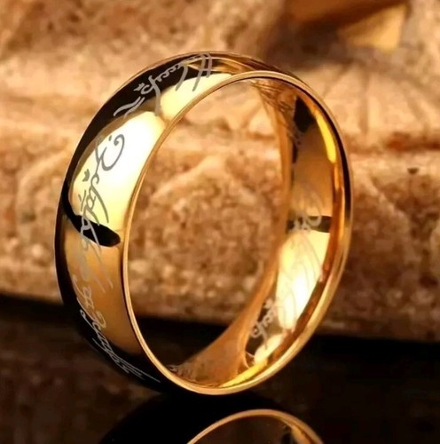 Ringe edelstahl titan - d.,
