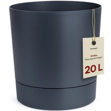 Blumentopf mit Untersetzer