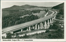 Ansichtskarte Reichsautobahn Stuttgart Ulm a.D. Franzosenbrücke (Nr.9501)