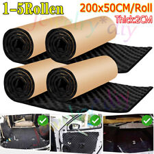 5X 2M Schalldämmschaum Selbstklebend Akustik Dämmung 5sqm.Schaumstoff Dämmmatte