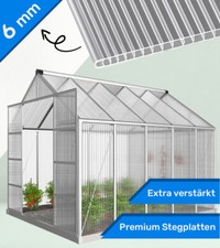 Doppelstegplatten 6 mm Gewächshausplatten Stegplatten Hohlkammerplatten