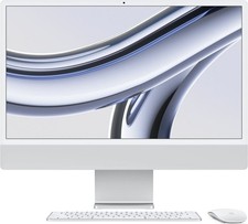 Apple iMac Silber 24 Zoll, M3, 8-Core-CPU, 10-Core-GPU, 8GB, 512GB SSD MacOS