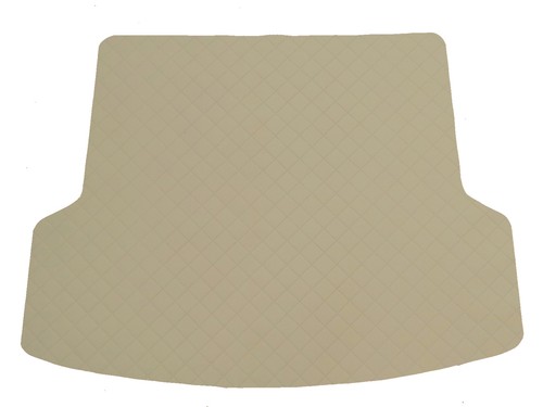 Beige gestepptes öko leder - beige,
