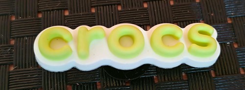 Crocs logo schriftzug jibbitz - logo,