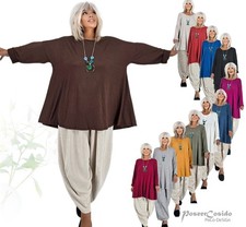 LAGENLOOK Italy Pullover Pulli Strick Shirt 46 48 50 52 54 56 58 XL XXL XXXL