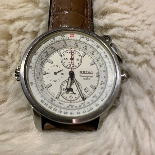 Seiko pilot chronograph - pilot,