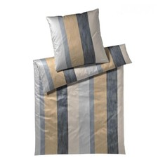 JOOP! Bettwäsche Glance 4077, Farbe gold-schwarz-grau 3, 135x200cm, UVP 139€