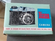 Vintage Diana Kamera 120 Roll Film Point-and-Shoot-Kamera 60er Jahre mit OVP