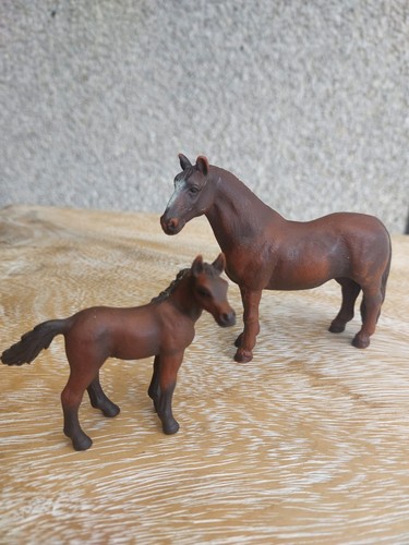 Schleich pferd mit - schleich, fohlen