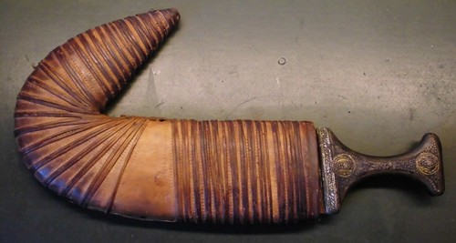 Krummdolch holzscheide - krummdolch,,