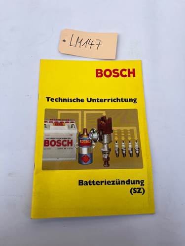 Bosch technische unterrichtung - bosch,