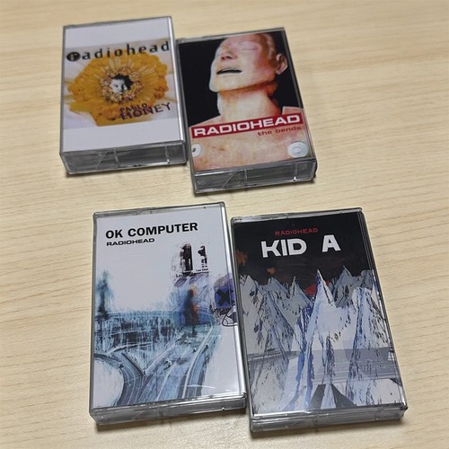 Radiohead 4pcs musikkassette - radiohead,