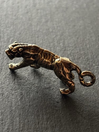 Tiger anhänger aus messing - messing, |