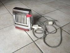 Vintage Rowenta Toaster E5214 50er 60er Jahre Design Rot Chrom Wendetoaster