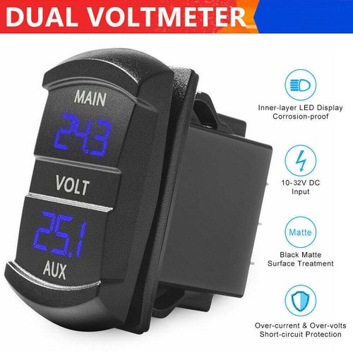 Doppelvoltmeter dual spannungs - dual,
