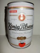 KÖNIG Pilsener Party Fass Gallon Bierdose aus DEUTSCHLAND (5 Liter) Leer !!