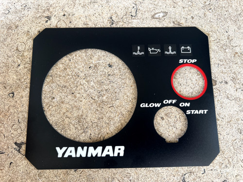 Yanmar motor instrumententafel - yanmar,