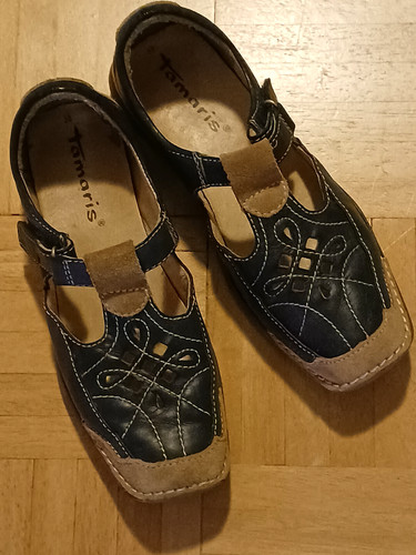 Tamaris sommerschuhe blau - sommerschuhe,